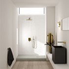 Schedpol NonLimits White Stone brodzik kwadratowy 100x100 cm 3ST.N1K-100100/B/ST-M1/B/ST