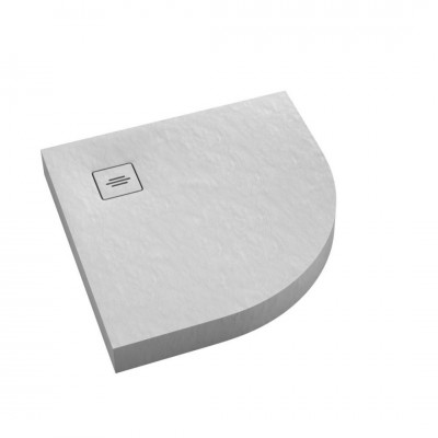 Schedpol NonLimits White Stone brodzik półokrągły 90x90 cm 3ST.N1O-9090/B/ST-M1/B/ST Schedpol NonLimits White Stone brodzik półokrągły 90x90 cm 3ST.N1O-9090/B/ST-M1/B/ST