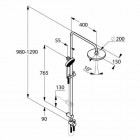 Kludi A-QAs Dual Shower System