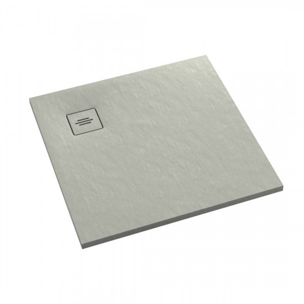 Schedpol Protos Cement Stone brodzik kwadratowy 90x90 cm 3SP.P1K-9090/CT/ST-M1/CT/ST