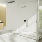 Schedpol Protos White Stone brodzik prostokątny 70x140 cm 3SP.P1P-70140/B/ST-M1/B/ST