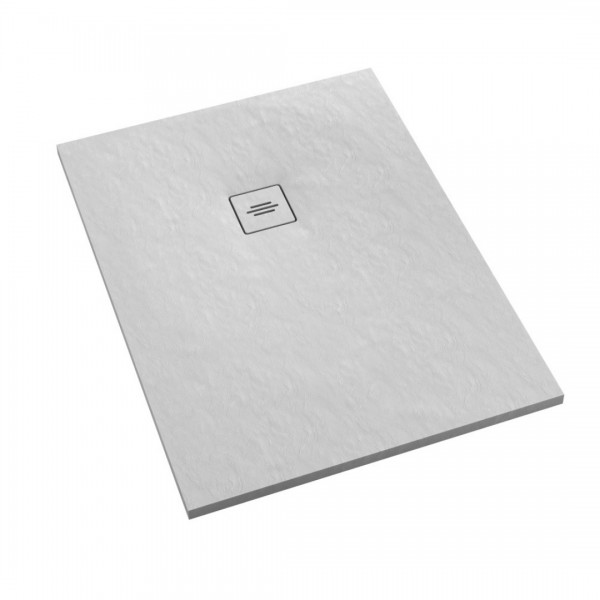 Schedpol Protos White Stone brodzik prostokątny 70x80 cm 3SP.P1P-7080/B/ST-M1/B/ST