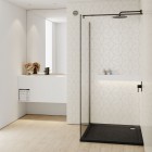 Schedpol Sharper Black Stone brodzik kwadratowy 80x80 cm 3S.S1K-8080/C/ST