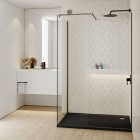 Schedpol Sharper Black Stone brodzik prostokątny 90x120 cm 3S.S1P-90120/C/ST