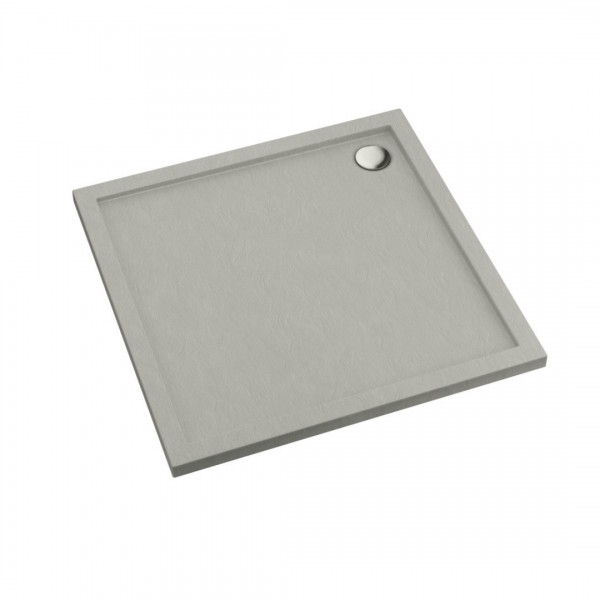 Schedpol Sharper Cement Stone brodzik kwadratowy 90x90 cm 3S.S1K-9090/CT/ST
