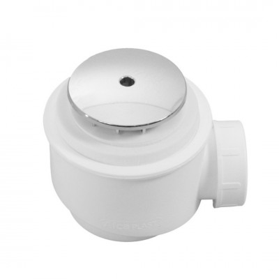 Schedpol syfon brodzikowy 50 mm chrom SDB50A