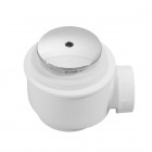 Schedpol syfon brodzikowy 50 mm chrom SDB50A