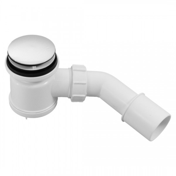 Schedpol syfon brodzikowy 50 mm chrom SDB52M