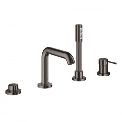 Grohe Essence bateria wannowa 4-otworowa hard graphite 19578A01