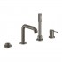 Grohe Essence bateria wannowa 4-otworowa brushed hard graphite 19578AL1