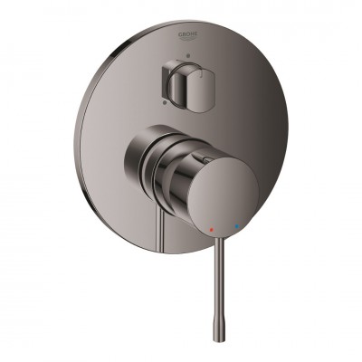 Grohe Essence bateria wannowo-prysznicowa podtynkowa 3 wyjścia hard graphite 24092A01