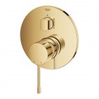 Grohe Essence bateria wannowo-prysznicowa podtynkowa 3 wyjścia cool sunrise 24092GL1