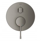 Grohe Essence bateria wannowo-prysznicowa podtynkowa 3 wyjścia brushed hard graphite 24092AL1