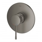 Grohe Essence bateria prysznicowa podtynkowa bez przełącznika brushed hard graphite 24057AL1