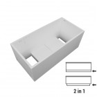 Schedpol nośnik styropianowy LED do wanny prostokątnej 140-180 cm o szerokości 70/75/80 cm 1.NU.LED-140180