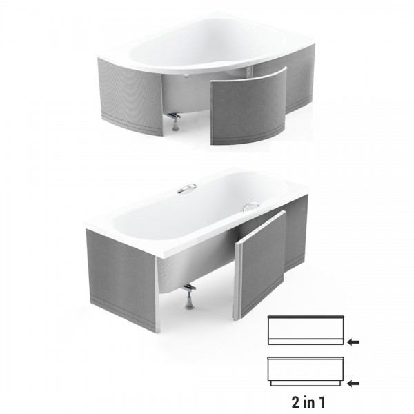 Schedpol nośnik styropianowy do wanny 120-200 cm o szerokości 70/75/80/100 cm 1.OU.LED-100200