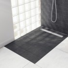 Schedpol Esco-Line brodzik podpłytkowy 4-spadowy 90x100+40 cm z rusztem do zabudowy krótki bok 10.ST.4S4-90100/OLKB