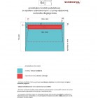Schedpol Esco-Line brodzik podpłytkowy 4-spadowy 70+20x100 cm z rusztem do zabudowy długi bok 10.ST.4S4-70140/OLDB
