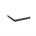 Schedpol panel niski 9 cm do brodzika kwadratowego 80x80 cm Black Stone P.9-8080/C/ST