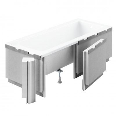 Schedpol obudowa styropianowa LED do wanny max. 170/180 cm o szerokości max. 90/80 cm 1.041-led