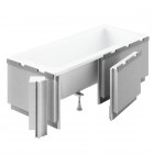 Schedpol obudowa styropianowa LED do wanny max. 170/180 cm o szerokości max. 90/80 cm 1.041-led