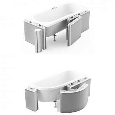 Schedpol obudowa styropianowa z półką 4 cm do wanny 1.050