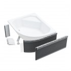 Schedpol obudowa do brodzika prostokątnego i półokrągłego 2.040