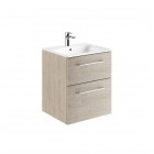 Koło Nova Pro Premium zestaw łazienkowy 55 cm orzech włoski jasny 501.318.00.1