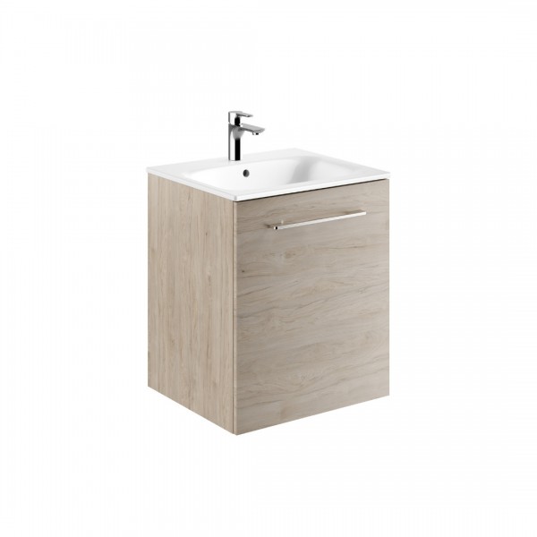 Koło Nova Pro Premium zestaw łazienkowy 55 cm orzech włoski jasny 501.334.00.1