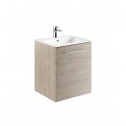 Koło Nova Pro Premium zestaw łazienkowy 55 cm orzech włoski jasny 501.334.00.1