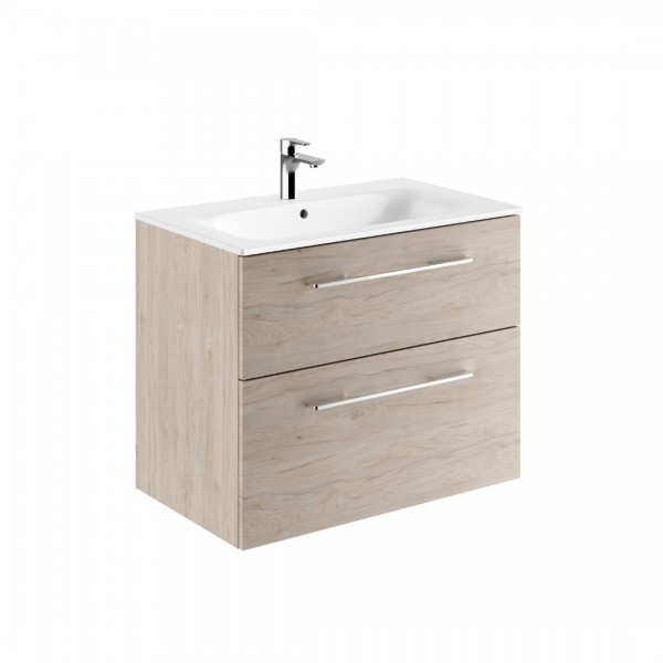 Koło Nova Pro Premium zestaw łazienkowy 80 cm orzech włoski jasny 501.326.00.1