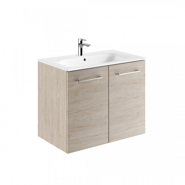 Koło Nova Pro Premium zestaw łazienkowy 80 cm orzech włoski jasny 501.342.00.1