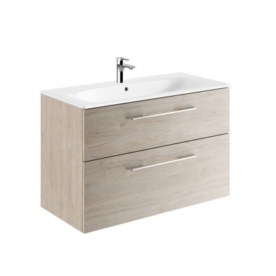 Koło Nova Pro Premium zestaw łazienkowy 100 cm orzech włoski jasny 501.330.00.1