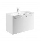 Koło Nova Pro Premium zestaw łazienkowy 100 cm biały połysk 501.343.00.1