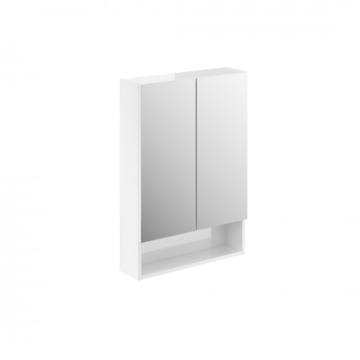 Koło Nova Pro Premium szafka wisząca z lustrem biały połysk 58,8 cm 501.347.00.1