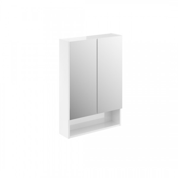 Koło Nova Pro Premium szafka wisząca z lustrem biały połysk 58,8 cm 501.347.00.1