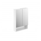 Koło Nova Pro Premium szafka wisząca z lustrem biały połysk 58,8 cm 501.347.00.1