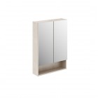Koło Nova Pro Premium szafka wisząca z lustrem orzech włoski jasny 58,8 cm 501.350.00.1