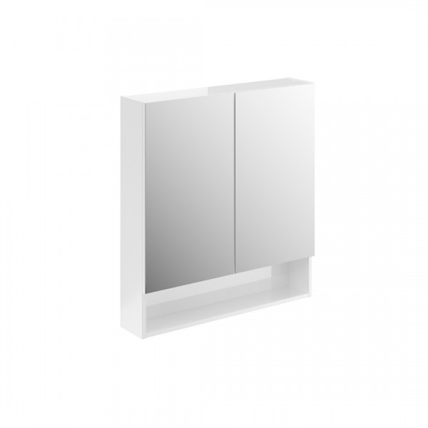 Koło Nova Pro Premium szafka wisząca z lustrem biały połysk 78,8 cm 501.351.00.1