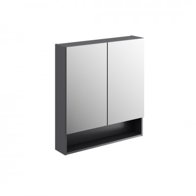 Koło Nova Pro Premium szafka wisząca z lustrem lava mat 78,8 cm 501.352.00.1