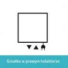 Imers Art grzejnik łazienkowy 100x53 cm C.O. + elektryczne biały połysk 0212/BIP/COE