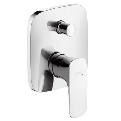 Hansgrohe Pura Vida bateria prysznicowa podtynkowa z przełącznikiem