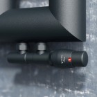 Vario Term All in One zestaw zaworów termostatyczny czarny mat prawy ATSGS0224CFK/P(PEX)