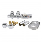 Vario Term Twins All in One zestaw zaworów termostatyczny chrom prawy ATSGS0202CFK/P(PEX)