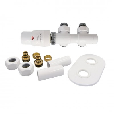 Vario Term Twins All in One zestaw zaworów termostatyczny biały lewy ATSGS0206CFK/L