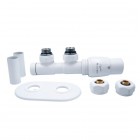 Vario Term Twins All in One zestaw zaworów termostatyczny biały matowy prawy ATSGS0221CFK/P(PEX)