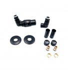 Vario Term All in One zestaw zaworów termostatyczny lewy czarny matowy AVIGS0224CFK/L(PEX)