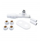 Vario Term Unico All in One zestaw zaworów termostatyczny biały lewy AUGS0206CFK/L(PEX)