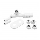 Vario Term Unico All in One zestaw zaworów termostatyczny biały matowy prawy AUGS0221CFK/P(PEX)