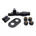 Vario Term Unico All in One zestaw zaworów termostatyczny czarny matowy prawy AUGS0224CFK/P(PEX)